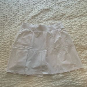 Abercrombie White Tennis skirt